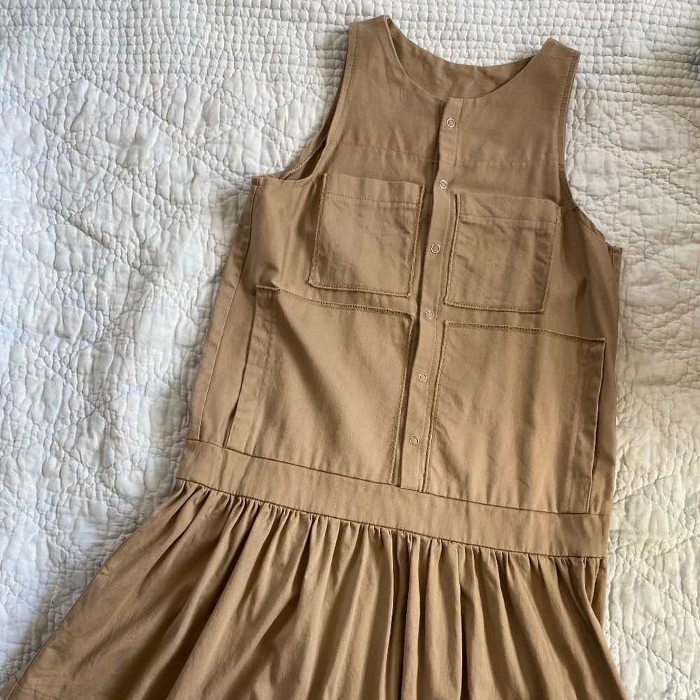 Tony Chestnut Helen Dress in Khaki